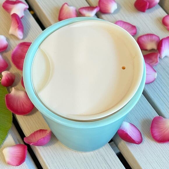 Starbucks Coffee Is Magic Ceramic Travel Tumbler Mug 12oz NWT - Picture 5 of 7